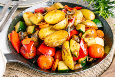 Kartoffelpfanne mit Gemüse