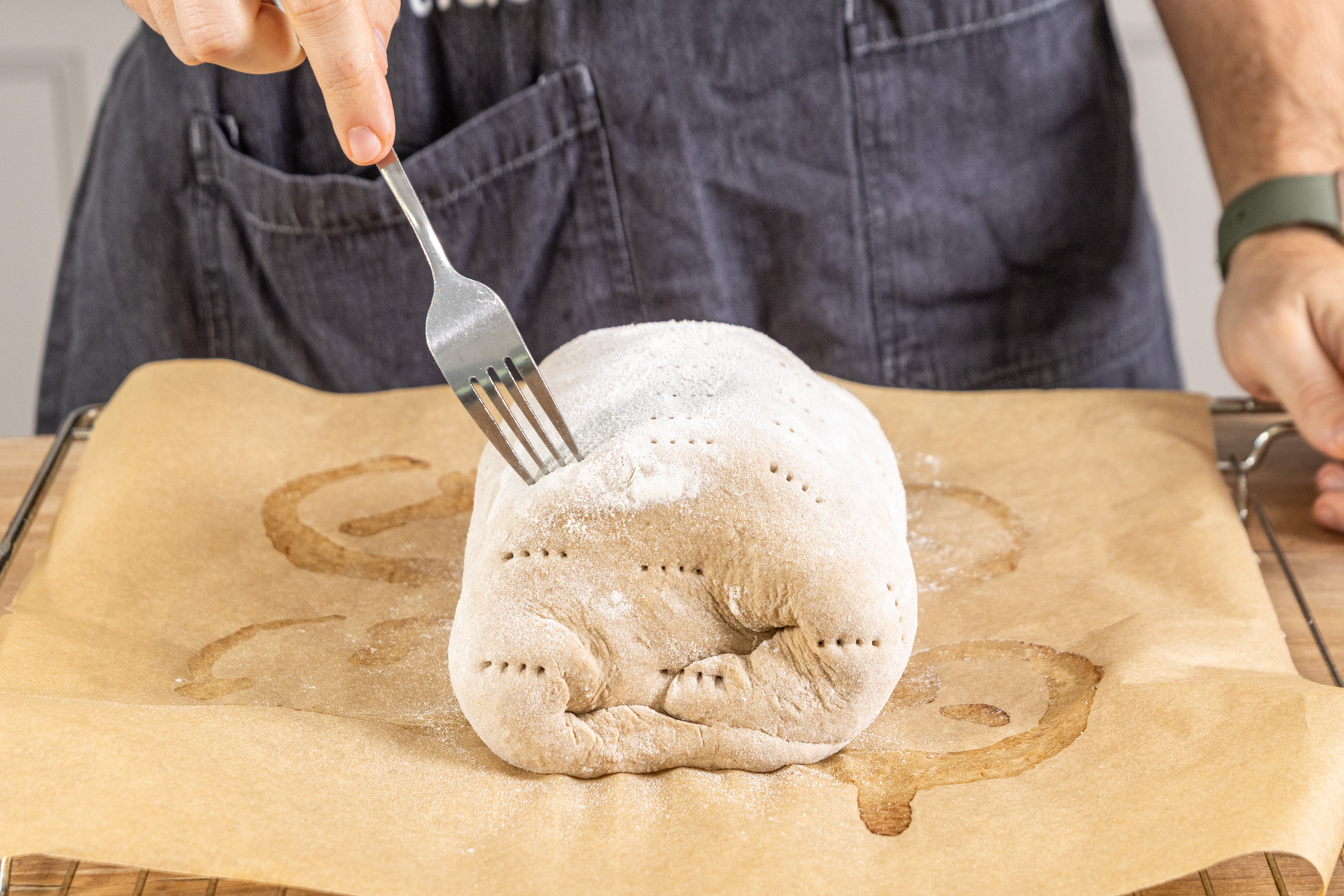 Kassler im Brotteig | Rezept