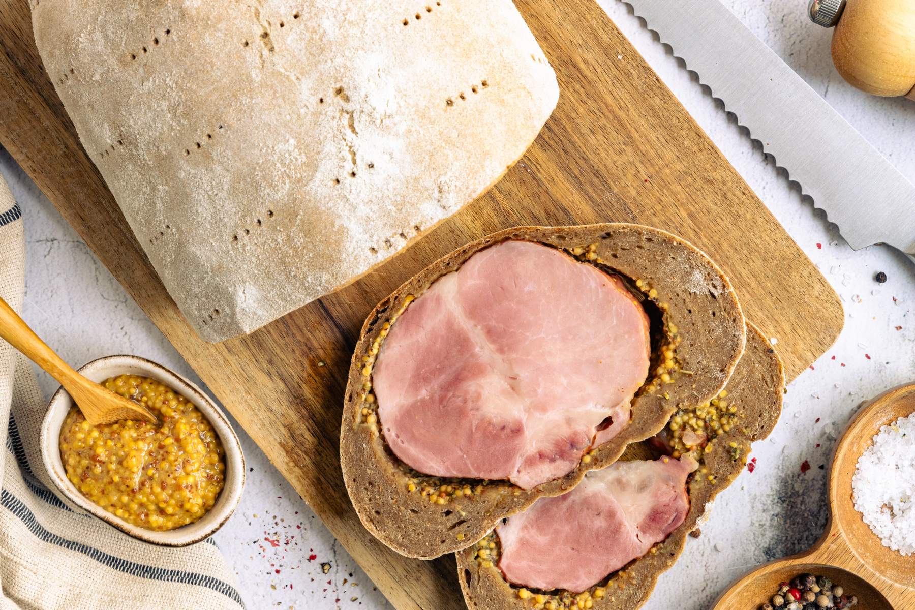 Kassler im Brotteig | Rezept