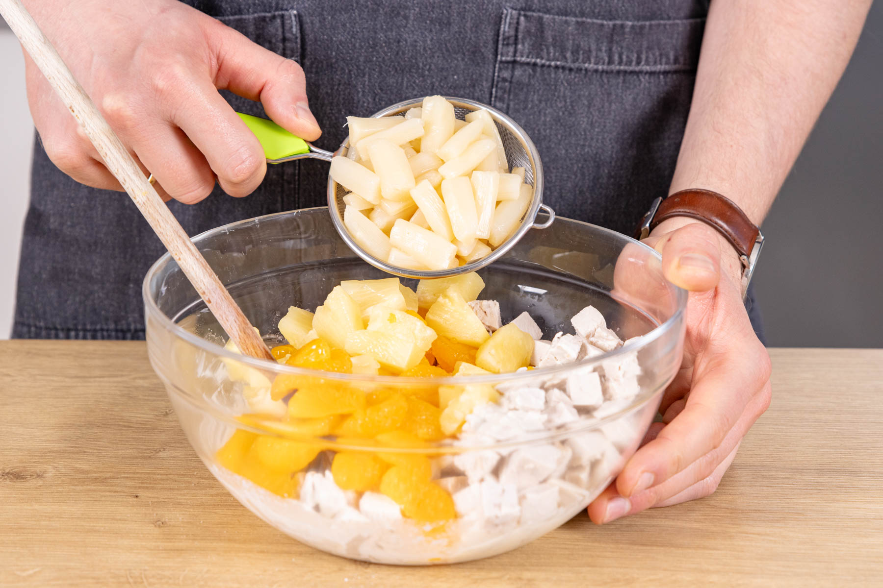 Klassischer Geflügelsalat: schnell &amp; einfach | Rezept