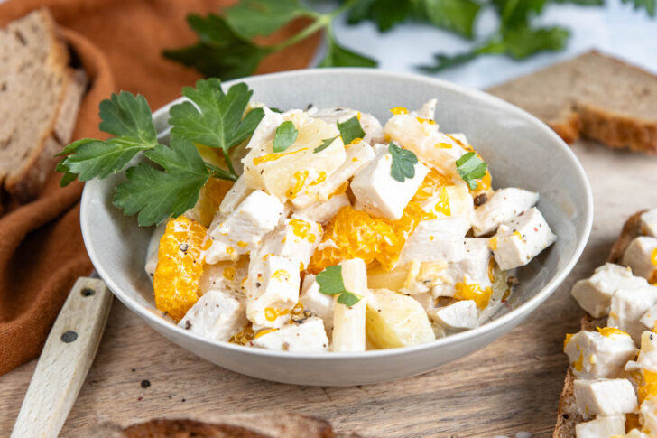 Klassischer Geflügelsalat: schnell & einfach