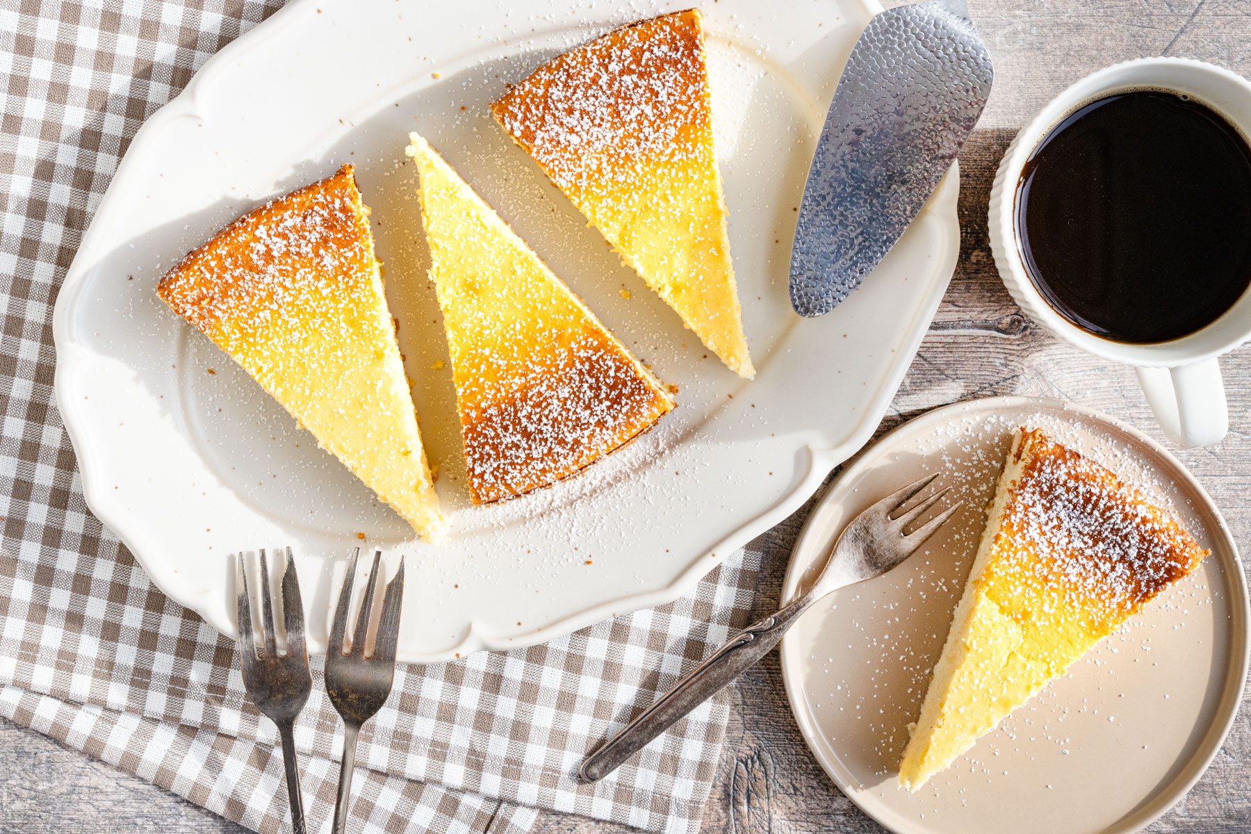 Kokos-Quarkkuchen | Rezept