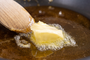 Butter dazugeben