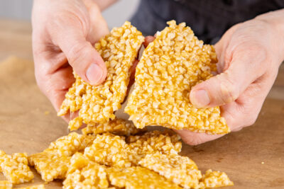 Mandelkrokant klein brechen