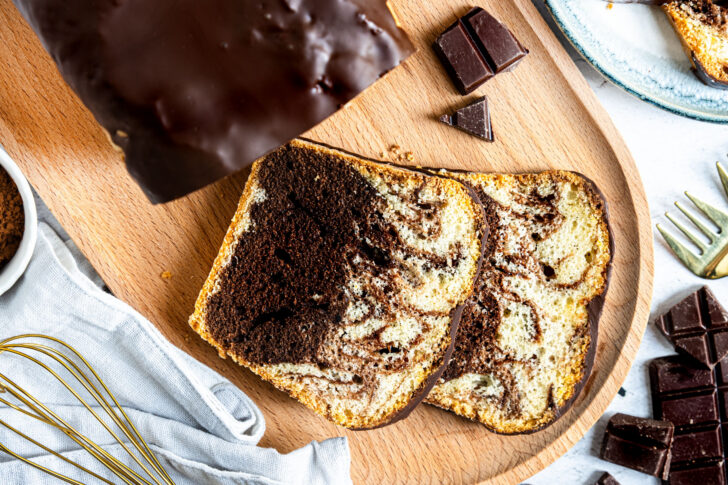 Saftiger Marmorkuchen mit Öl: ganz ohne Butter