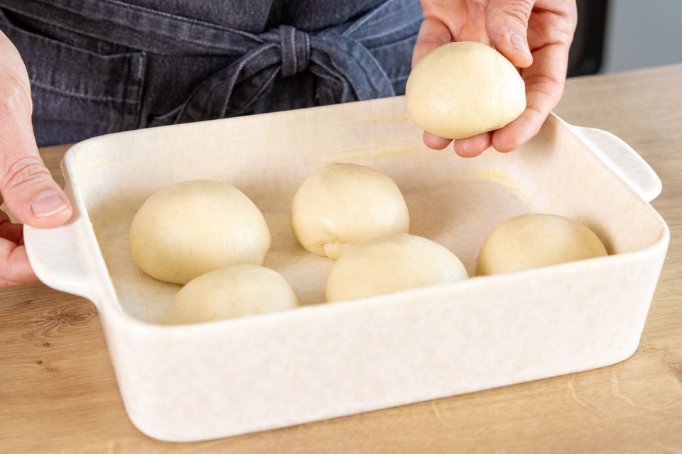 Milchbrötchen mit Trockenhefe | Rezept
