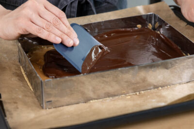 Millionaires Shortbread glasieren