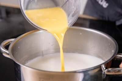 Pudding zubereiten