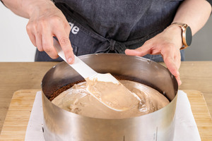 Nougatcreme verstreichen