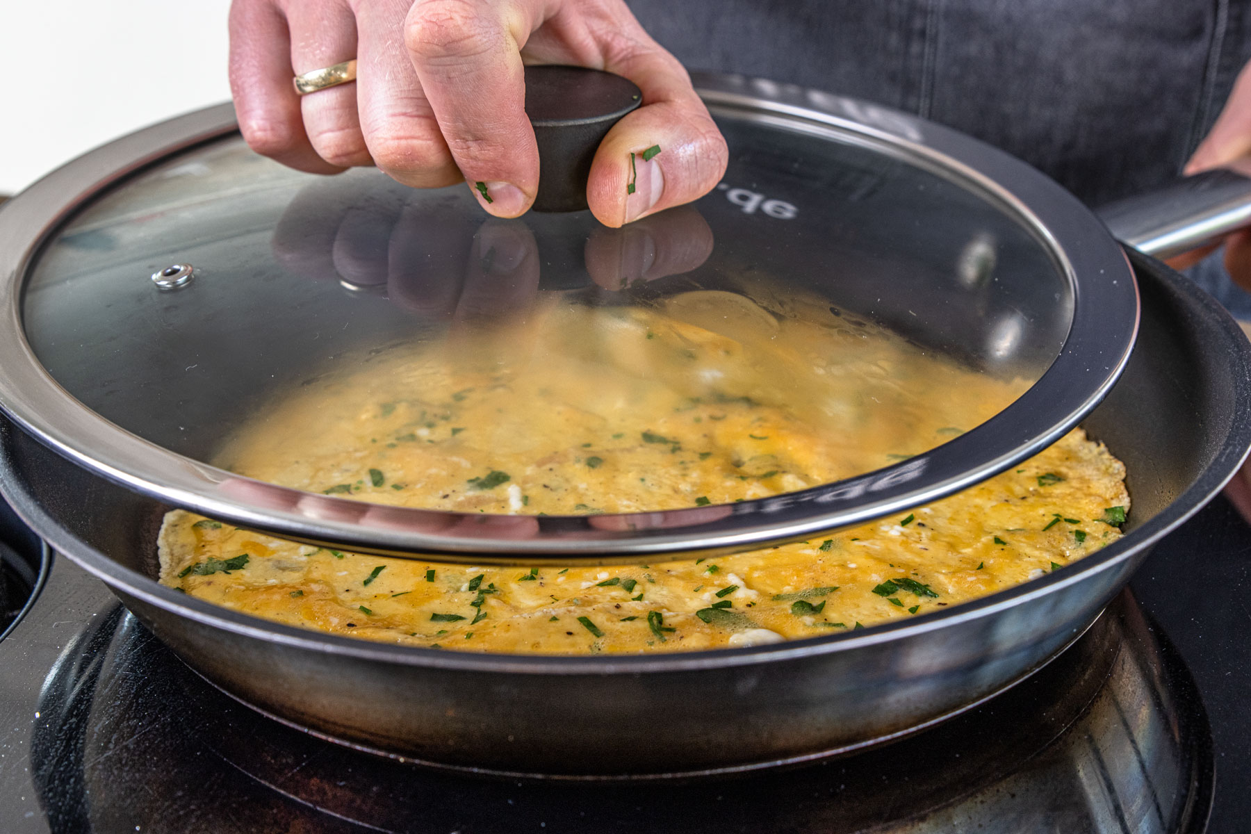 Omelett mit Champignons | Rezept