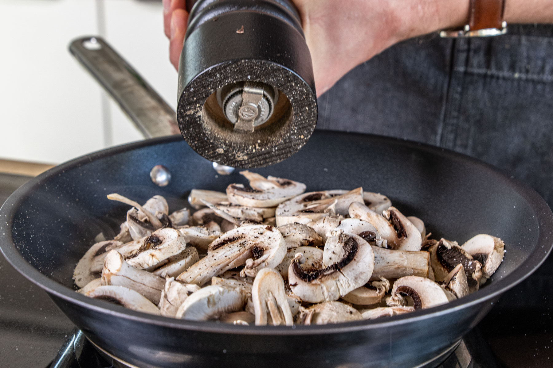 Omelett mit Champignons | Rezept