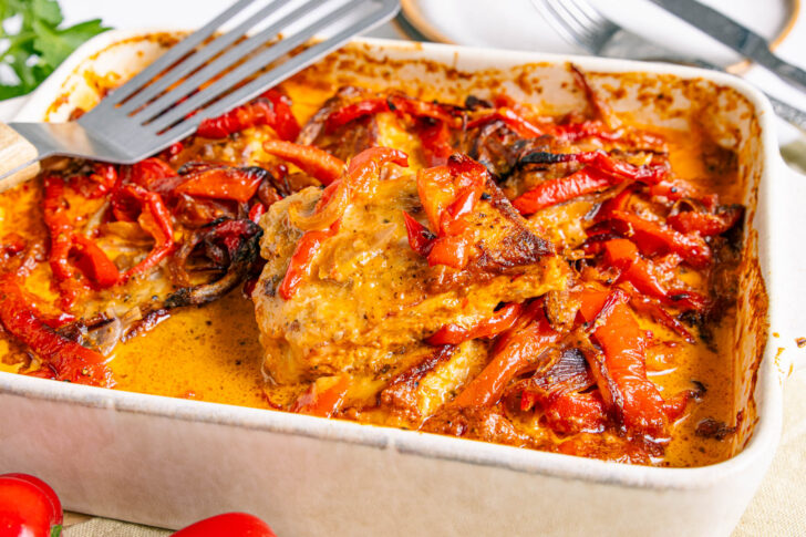 Paprika-Rahm-Schnitzel