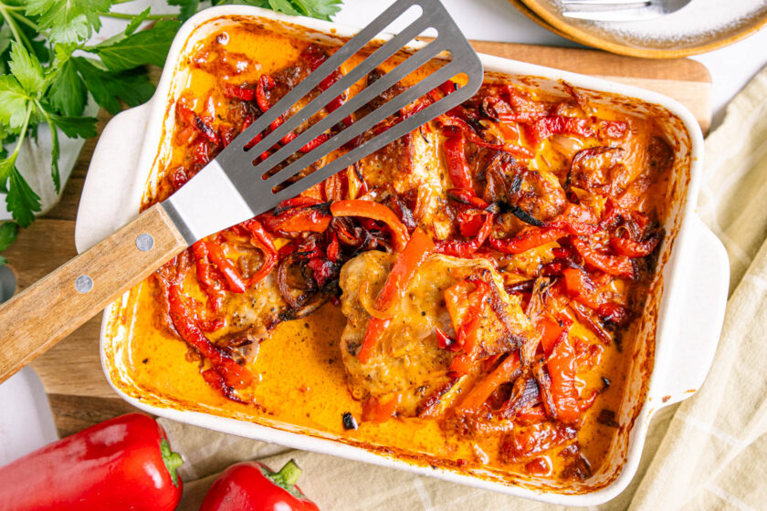 Paprika-Rahm-Schnitzel