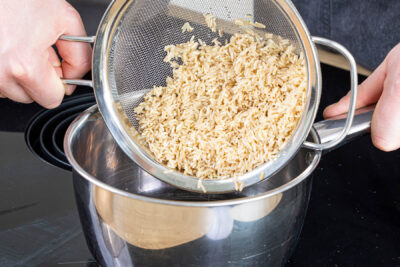 Langkornreis kochen