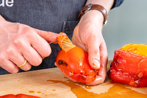 Paprika häuten