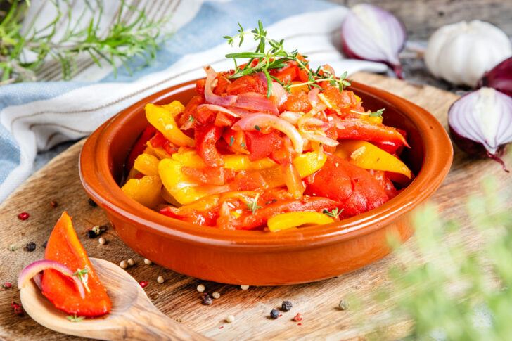 Peperonata: Original-Rezept für italienisches Paprikagemüse