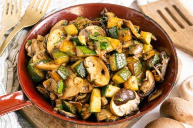 Pilz-Zucchini-Pfanne