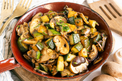 Pilz-Zucchini-Pfanne