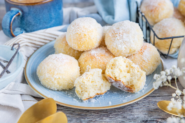 Quarkbällchen aus dem Backofen ohne Frittieren