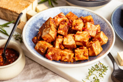 Räuchertofu asiatisch marinieren