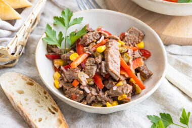 Rindfleischsalat: schnell und einfach