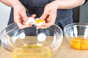 Eier sauber trennen