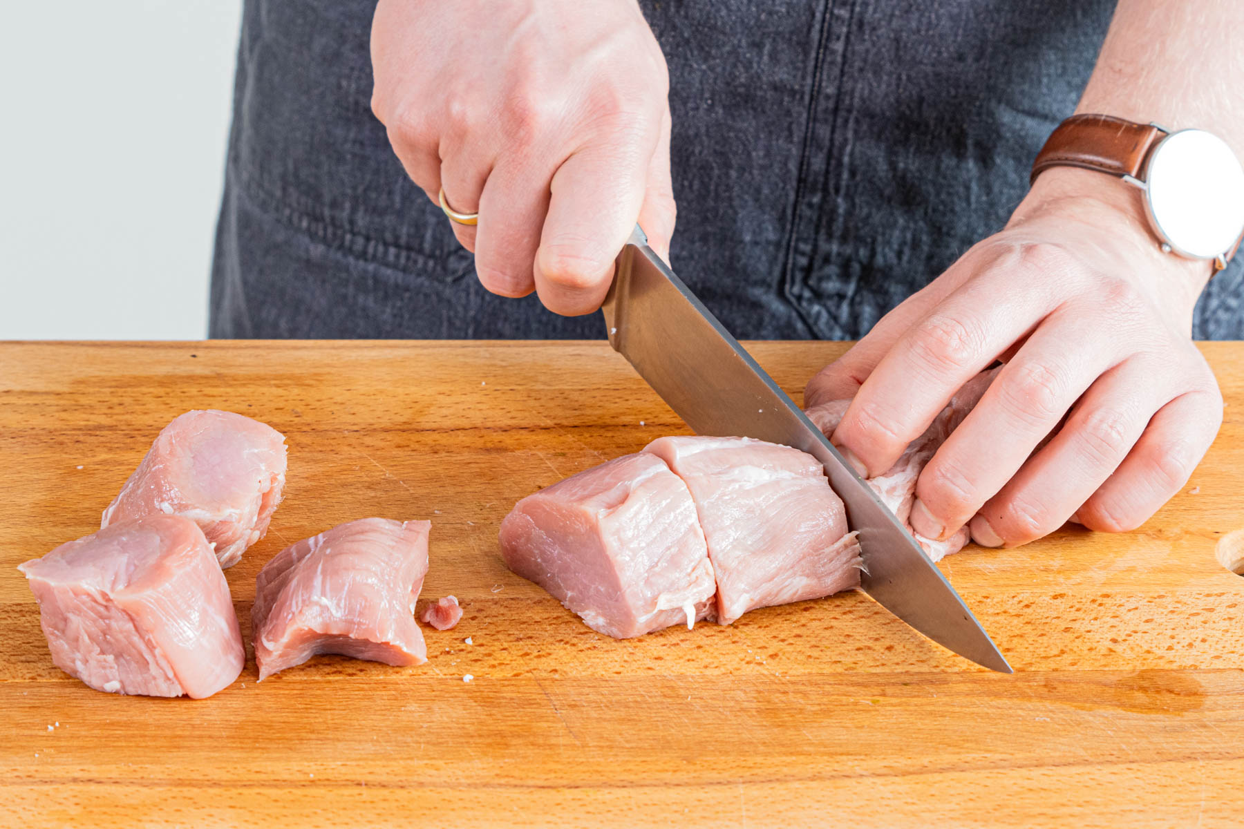 Schweinelendchen in Champignon-Rahmsauce | Rezept - eat.de