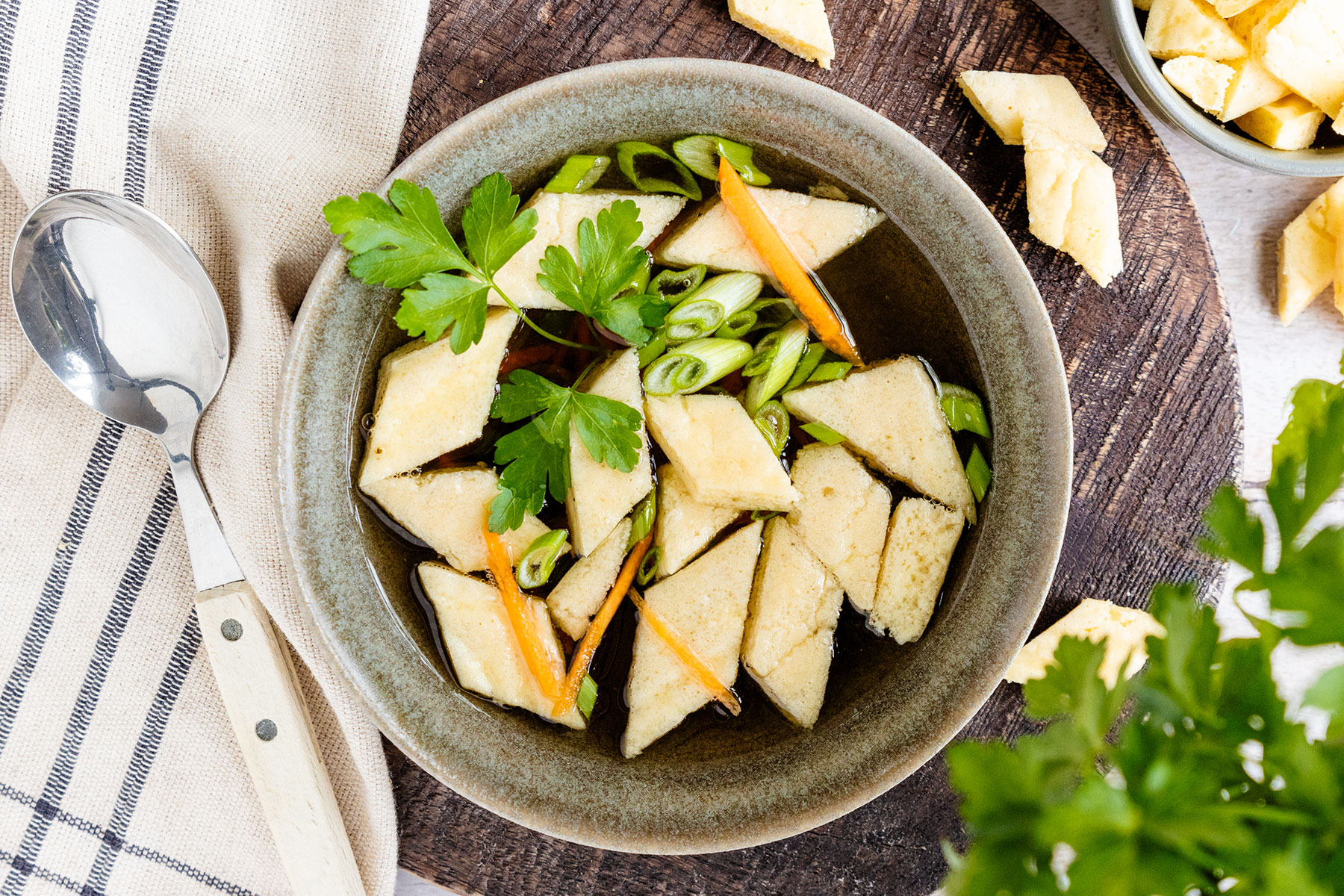 Leckere Rezepte für Suppeneinlagen