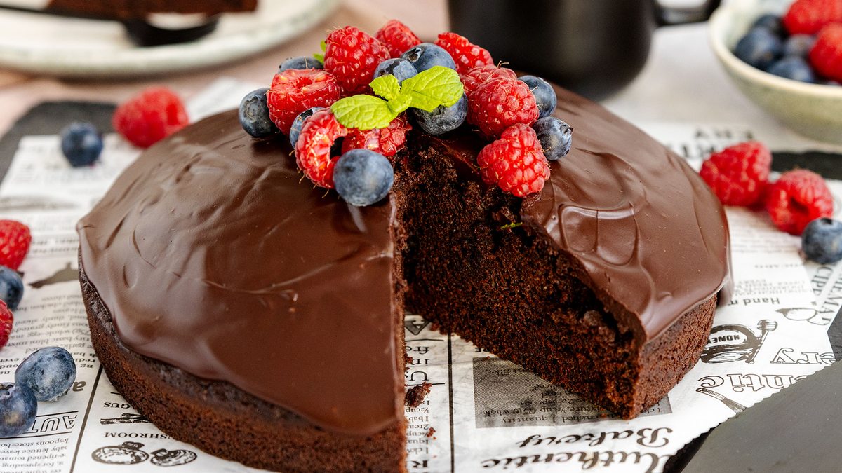 Veganer Schokokuchen ohne Ei und Milch | Rezept - eat.de
