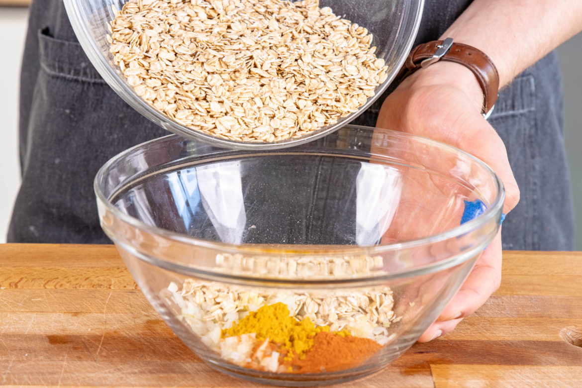 Vegetarische Frikadellen mit Haferflocken | Rezept