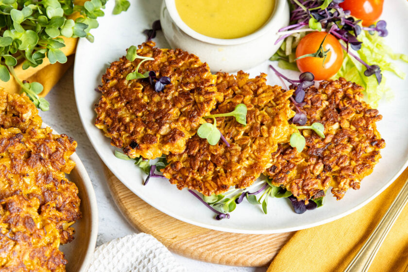 Vegetarische Frikadellen mit Haferflocken