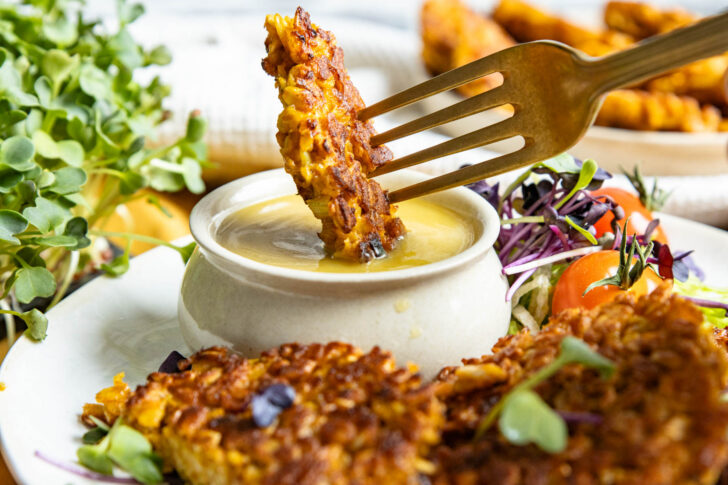 Vegetarische Frikadellen mit Haferflocken