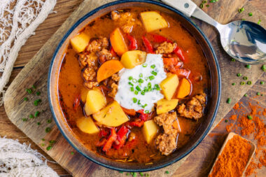 Vegetarischer Bauerntopf