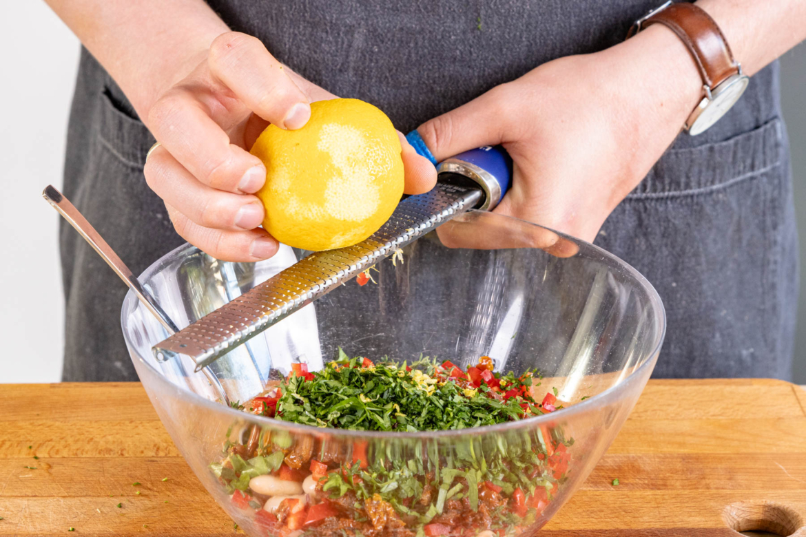 Weißer Bohnensalat: mediterran &amp; leicht | Rezept