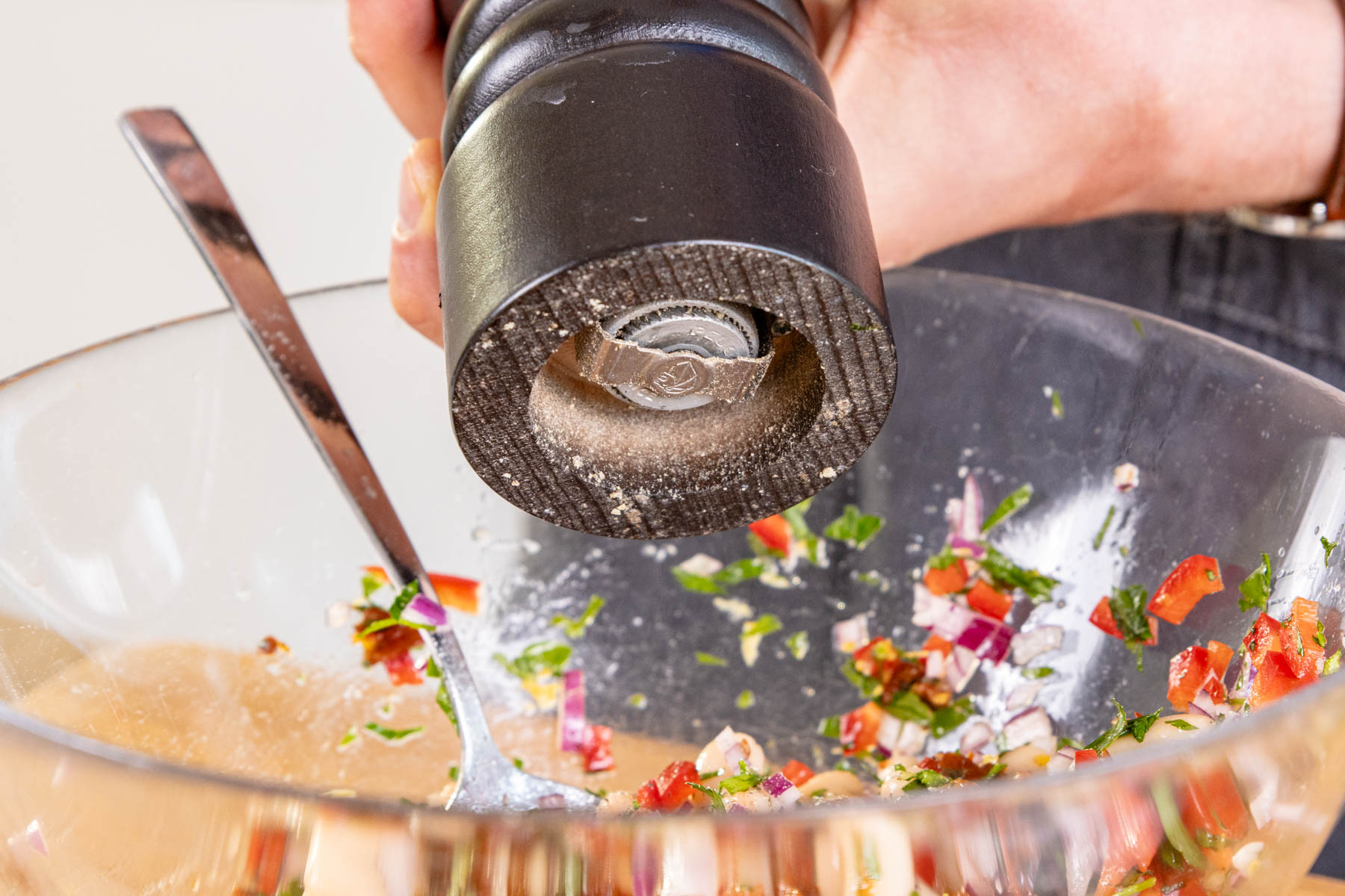 Weißer Bohnensalat: mediterran &amp; lecker