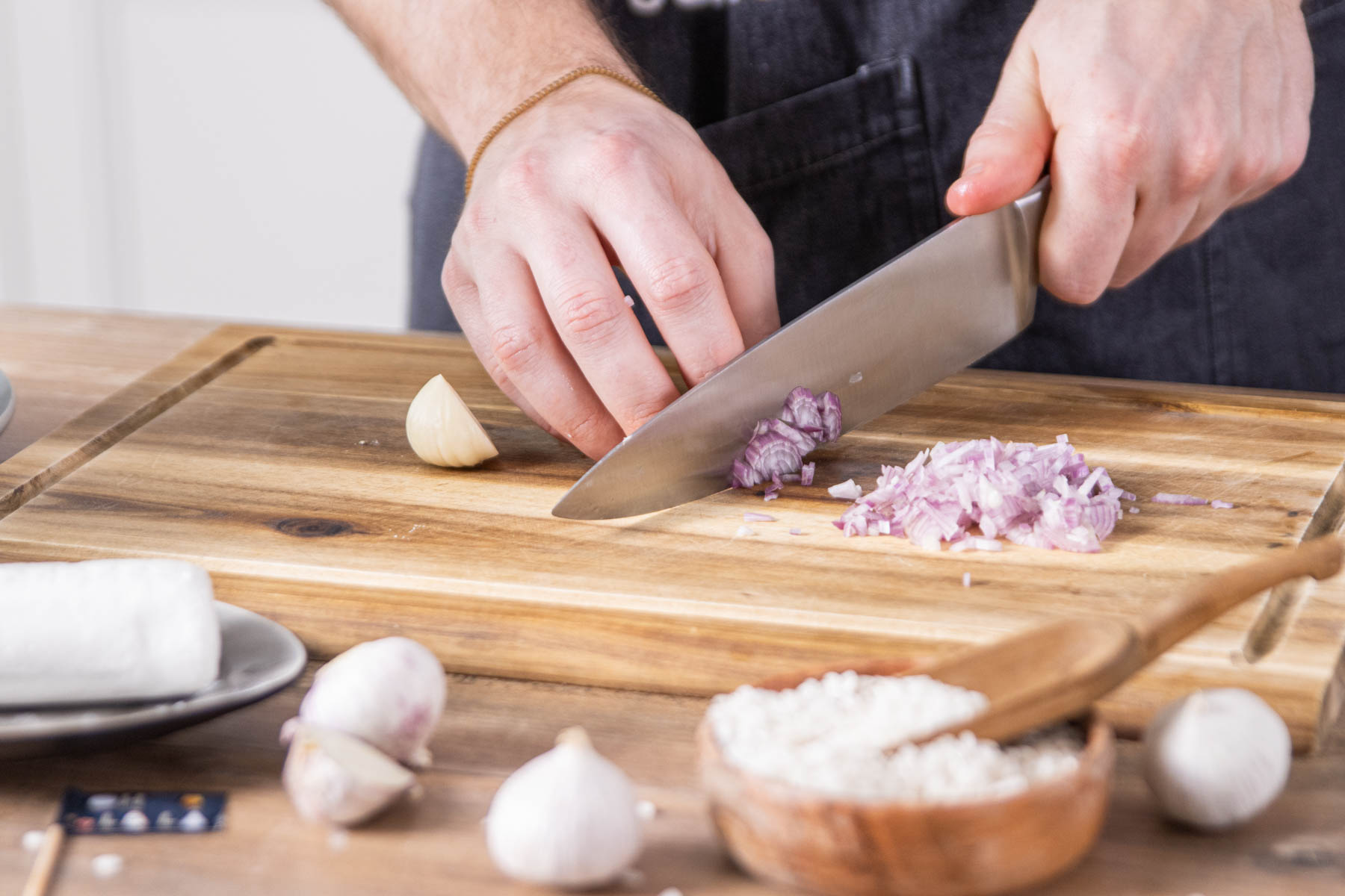 rote bete risotto mit ziegenkäse