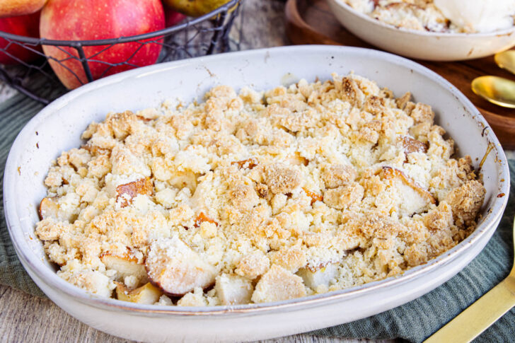 Apfel-Birnen-Crumble