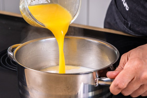 Pudding kochen