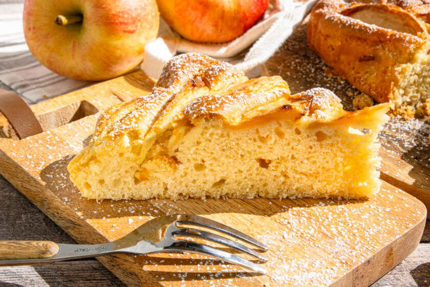 Apfelkuchen aus der Heißluftfritteuse