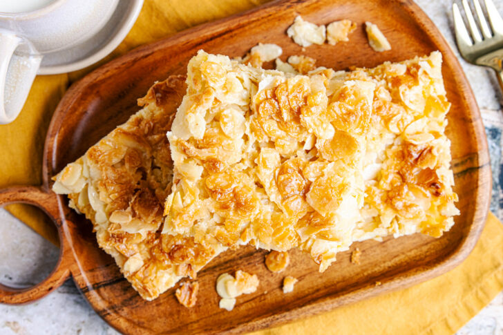 Butterkuchen mit Mandeln