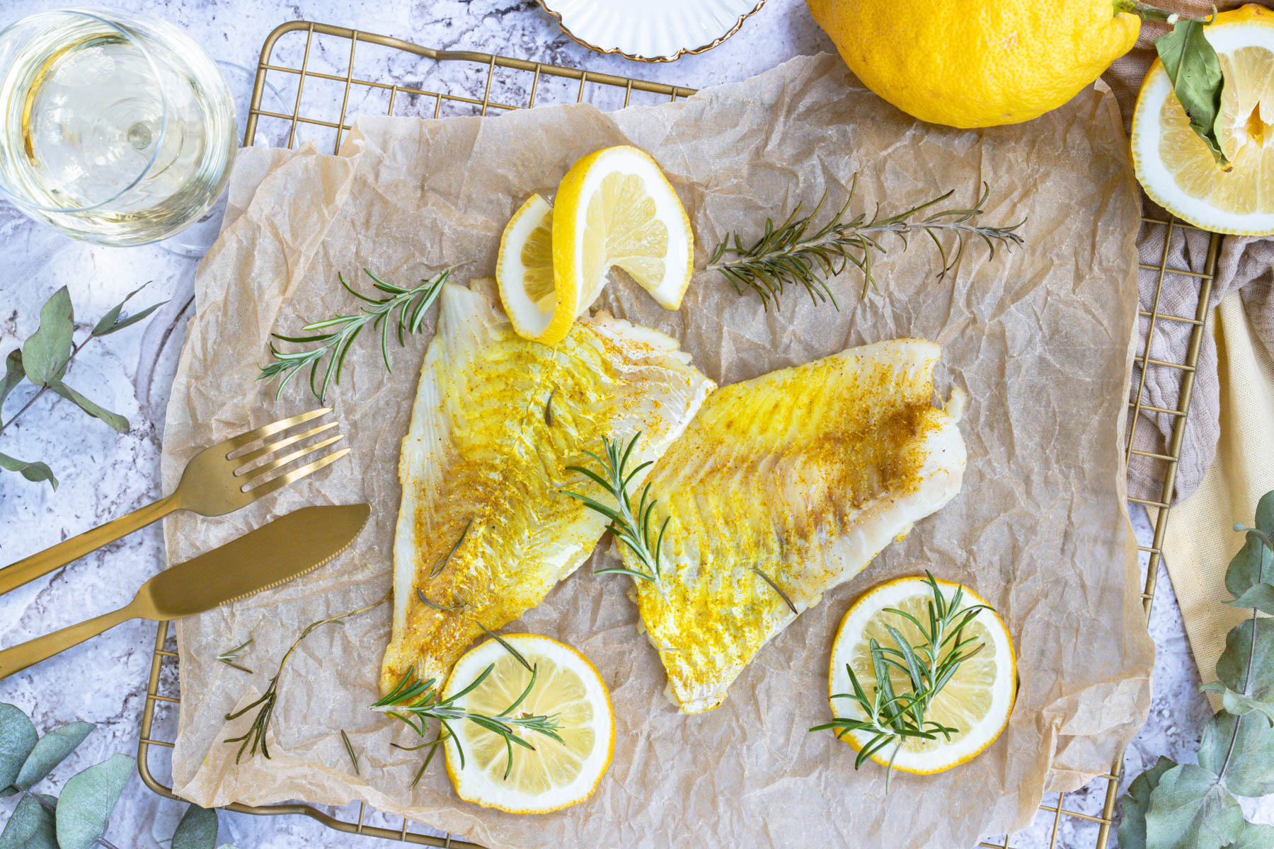 Fischfilet im Backofen garen | Rezept