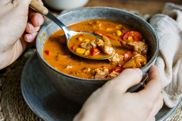 Gyrossuppe nach Landfrauen-Art