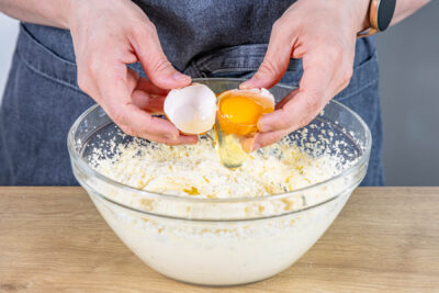 Eier unterrühren