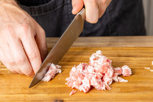 Speck schneiden