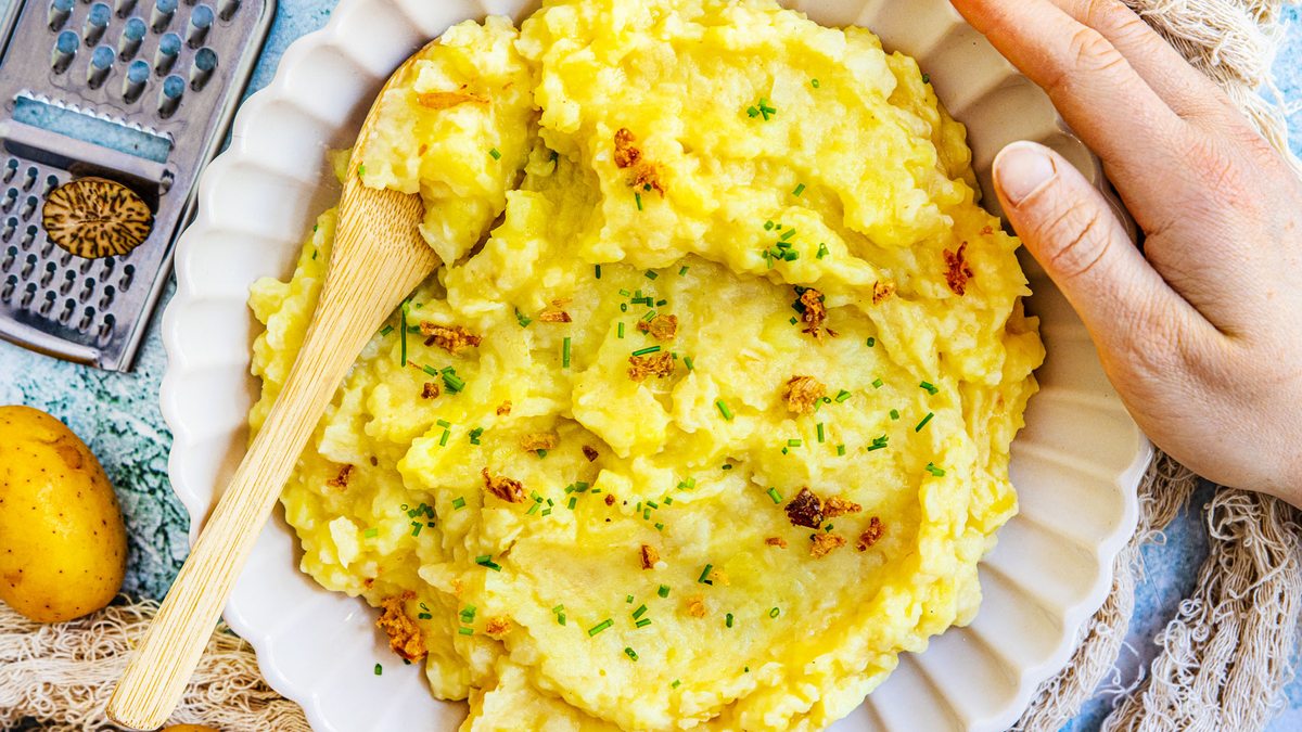 Kartoffel-Sellerie-Stampf | Rezept