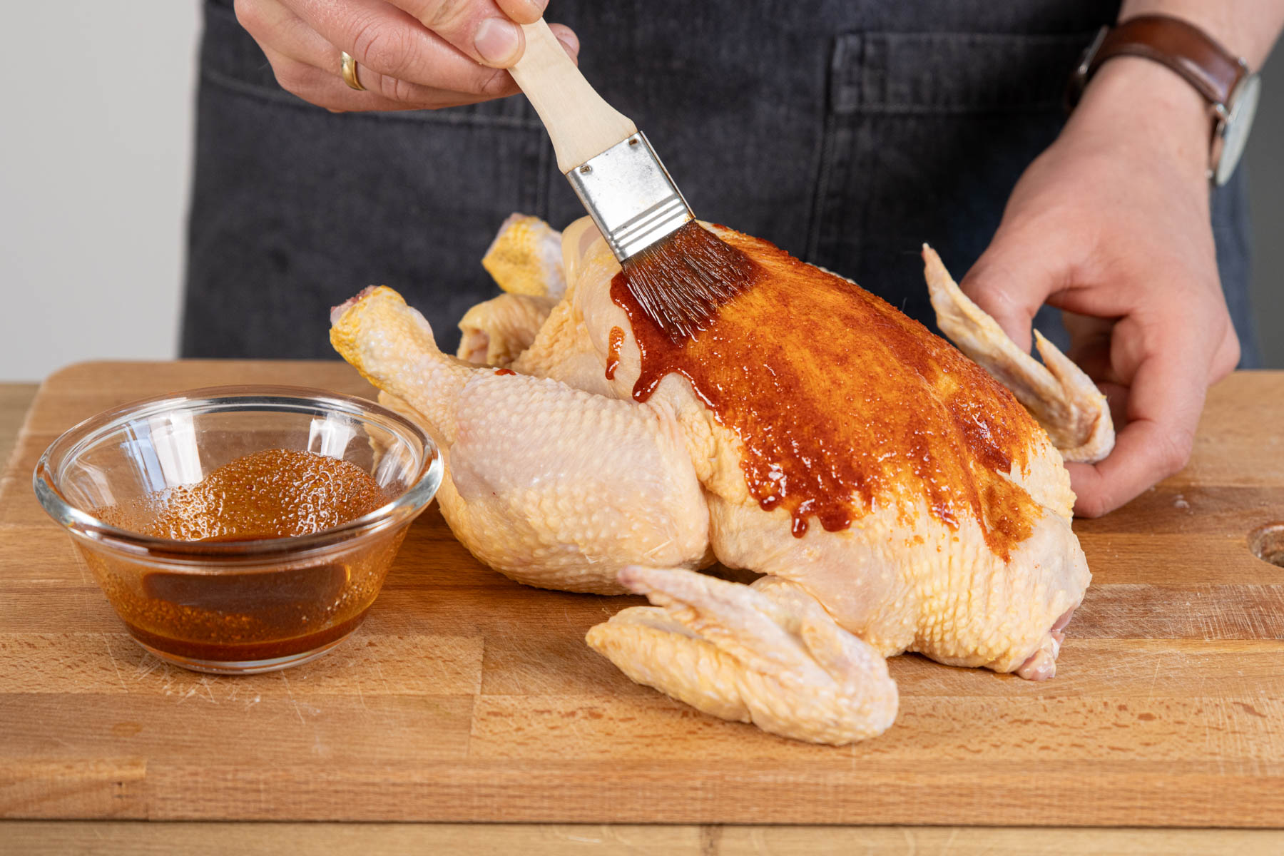 Knuspriges Maishähnchen aus dem Backofen | Rezept- eat.de