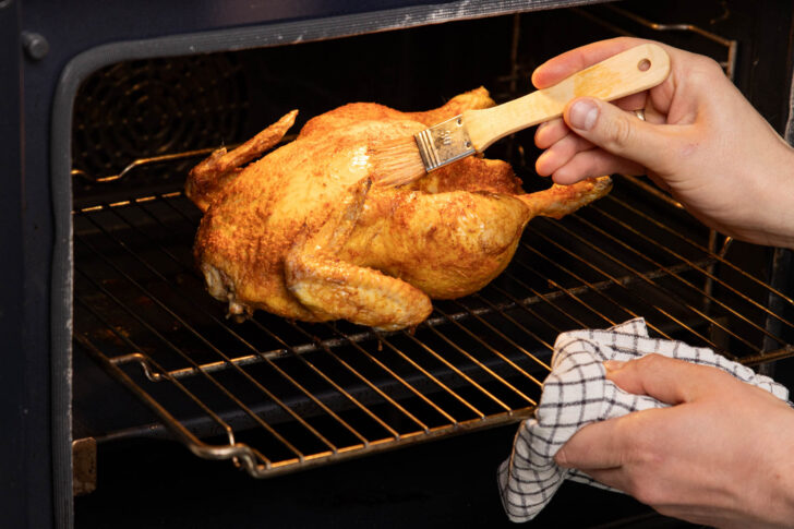 Hähnchen im Ofen backen