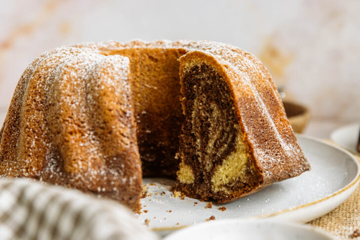 Marmorkuchen mit Nutella