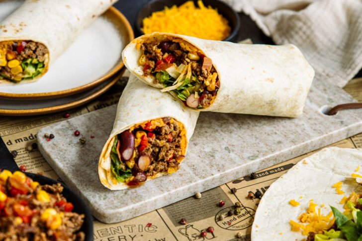 Mexikanische Burritos