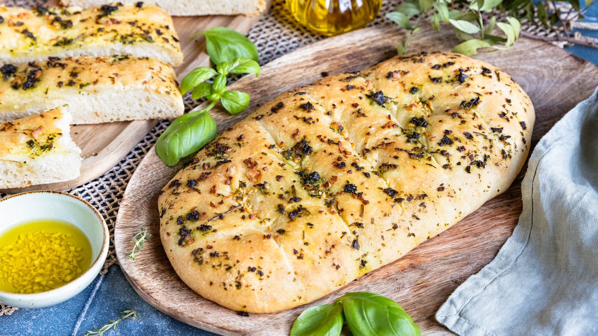 Pizzabrot selber machen | Rezept